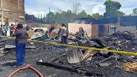 Detik-Detik 9 Rumah Warga Toba Sumut Terbakar, Kerugian Capai Rp2 Miliar