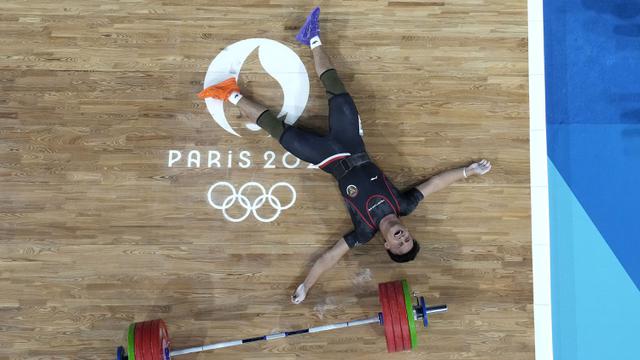 Foto: Pecahkan Rekor Olimpiade, Rizki Juniansyah Sumbang Emas Kedua Indonesia di Olimpiade Paris 2024
