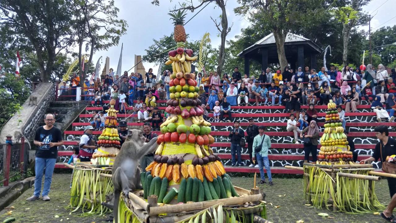 Unik! Sesaji Rewanda Syawalan di Goa Kreo Semarang Jadi Simbol Jaga Ekosistem