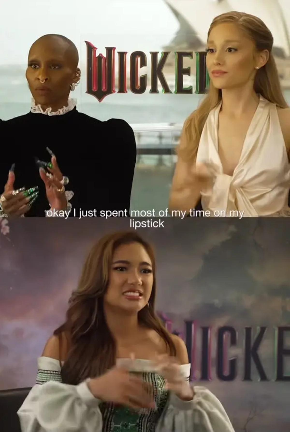 7 Potret Marion Jola Ngobrol Bareng Ariana Grande, Grogi Karena Lipstik