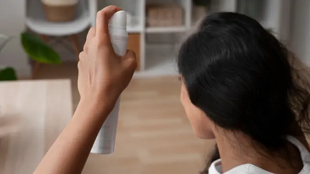 Ilustrasi semprotan penambah volume rambut/freepik.com