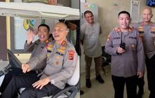 Keren Ocan Anak Disabilitas Berseragam Polisi Pangkat AKP Diajak Jalan-jalan Jenderal Polri di Markas