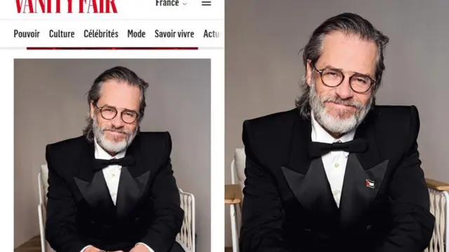 Hapus Pin Bendera Palestina dari Potret Guy Pearce di Cannes, Vanity Fair Mengaku Keliru