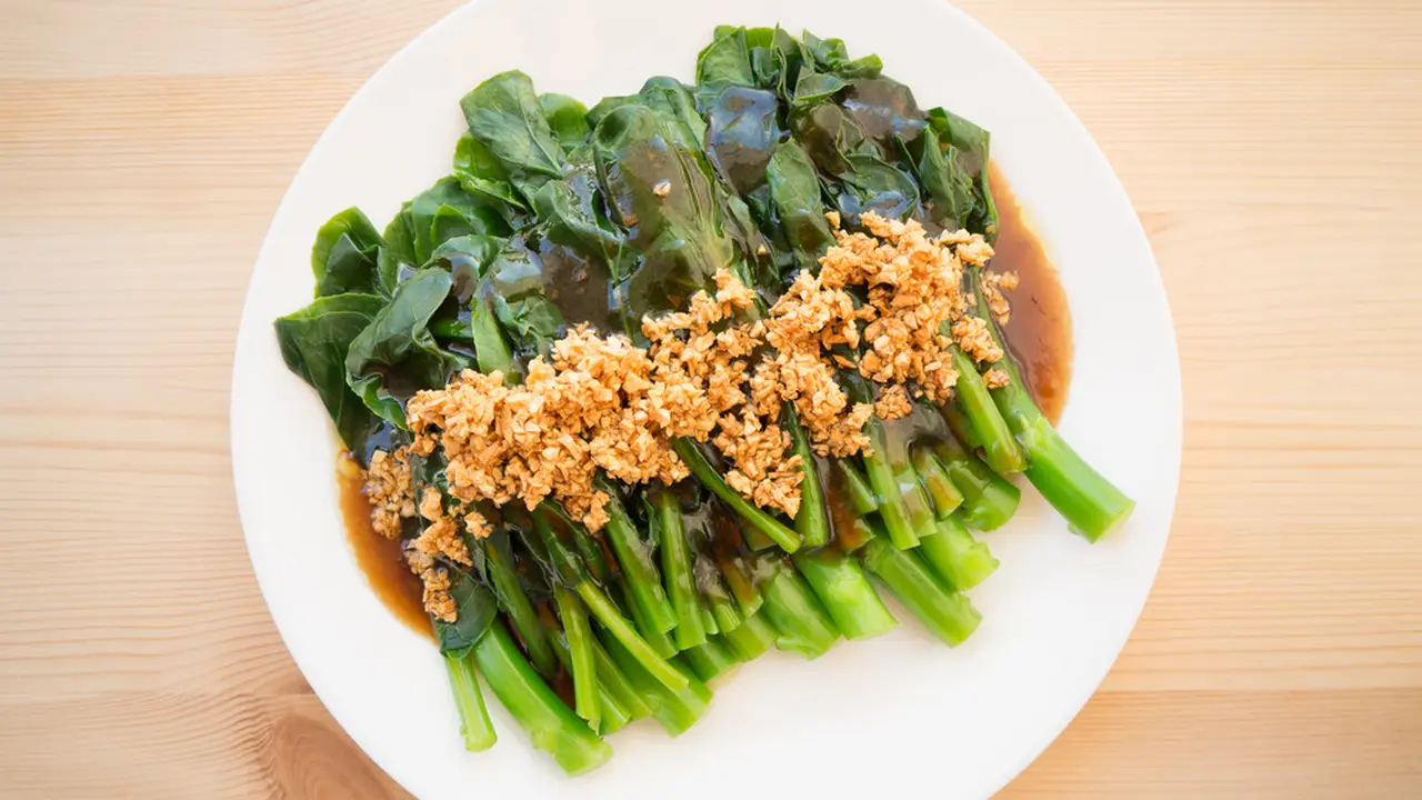 sayur kailan kale