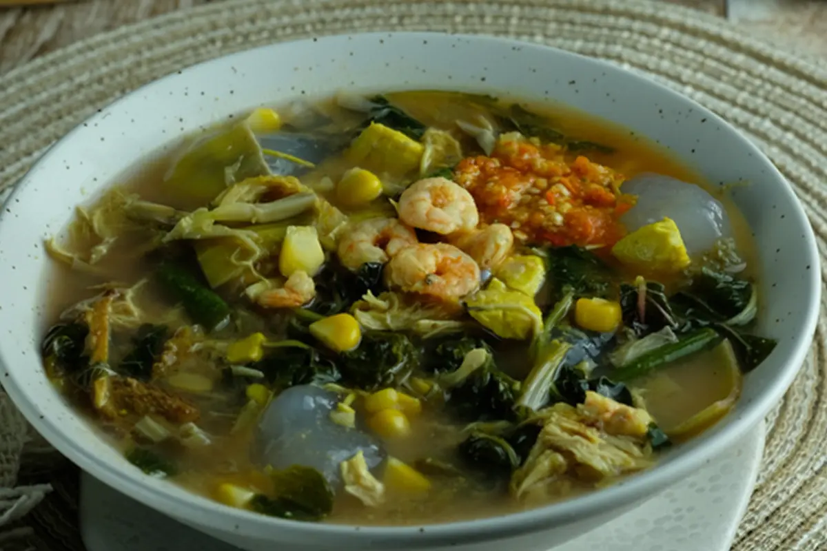 resep kapurung udang palopo