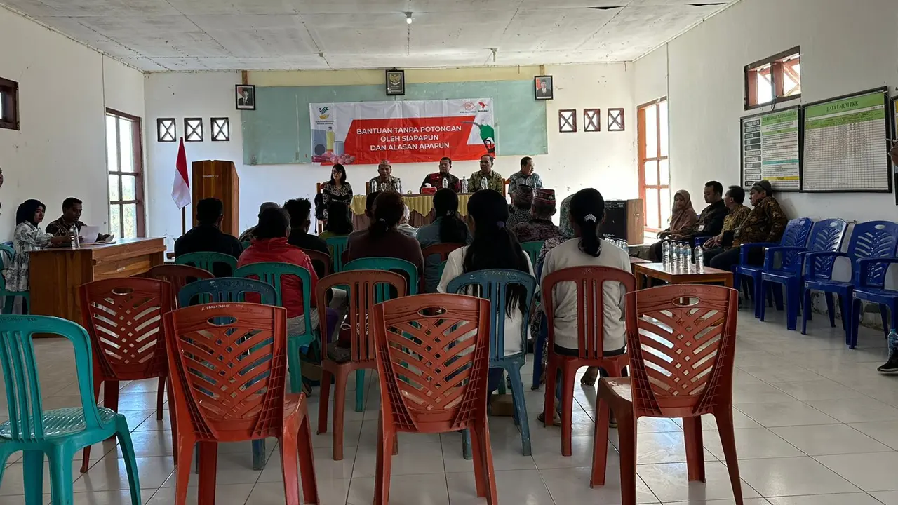PT Pos Indonesia (Persero) kembali menyalurkan Bansos PKH Tahap 3 Tahun 2023 dan Bansos Sembako dari Kementerian Sosial pada September. Untuk mempercepat penyaluran, pembagian bansos dimulai dari daerah 3T (tertinggal, terluar, terdepan) (Istimewa)