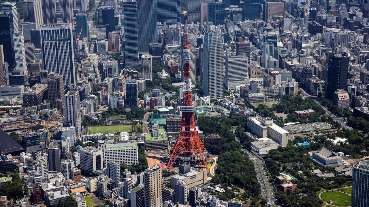 Pemandangan udara Tokyo jelang Olimpiade 2020
