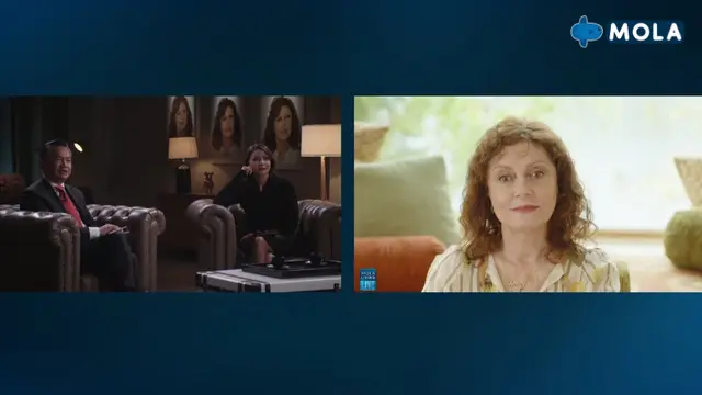 Susan Sarandon di Mola Living Live.
