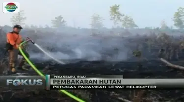 Aksi pembakaran hutan di beberapa wilayah masih berlanjut, aktivis lingkungan di Jambi gelar aksi turun ke jalan.