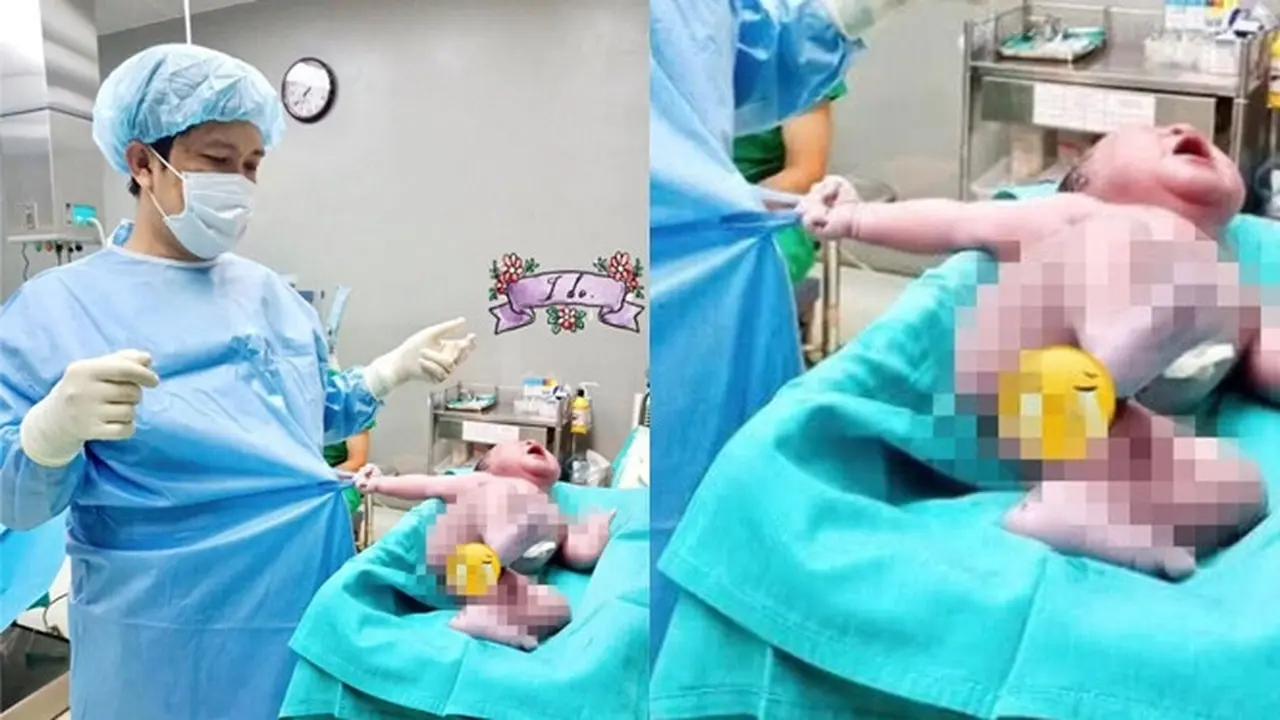 Tingkah Bayi Baru Lahir di Vietnam
