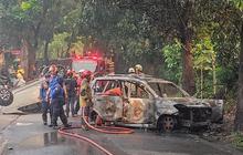 Kompolnas Ungkap Kronologi Pembakaran 3 Mobil Polisi di Depok