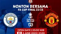 Final Piala FA Manchester City Vs Manchester United akan berlangsung akhir pekan ini.