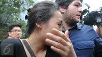 Kembaran Mirna Bersaksi di Persidangan dengan Berurai Air Mata