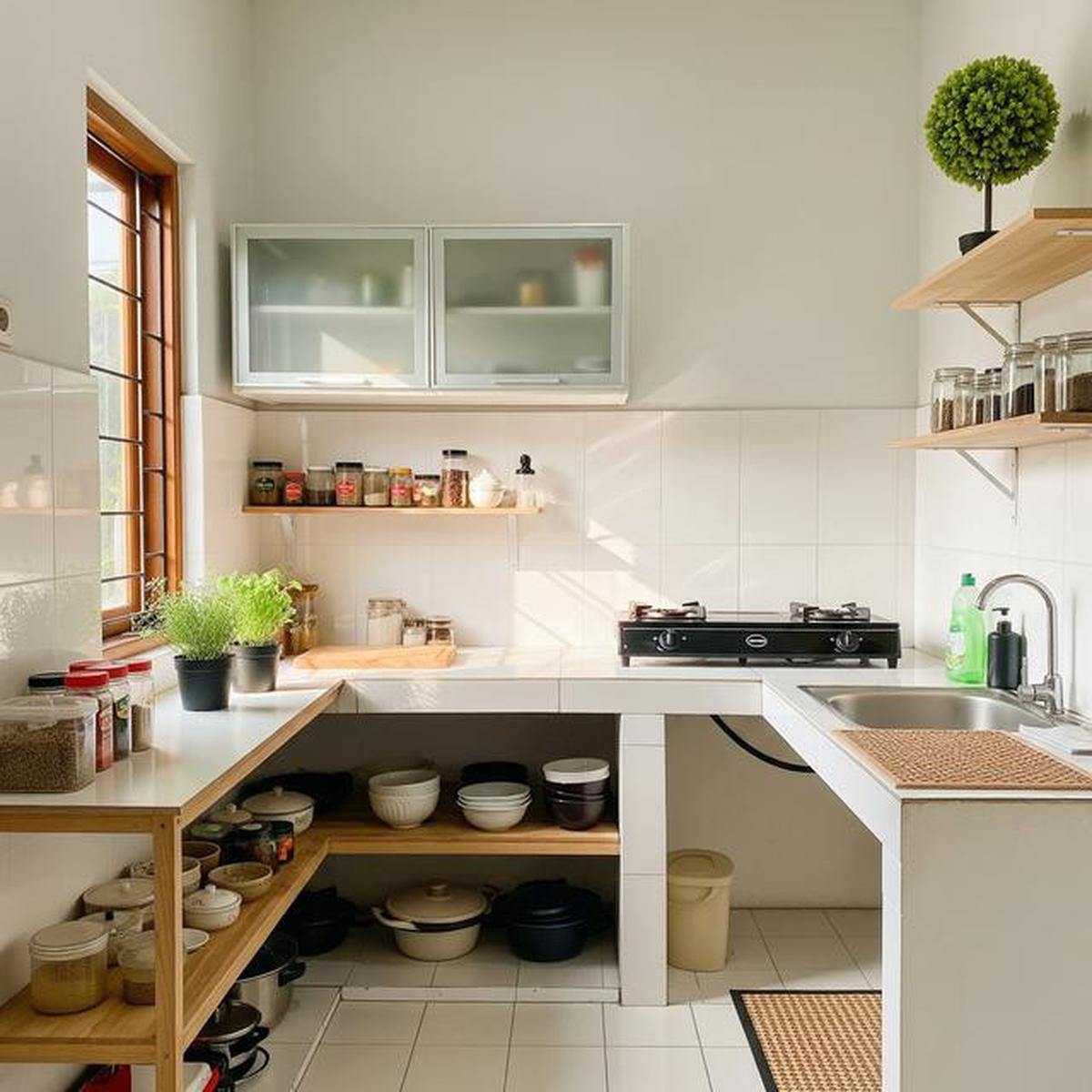 15 Warna Cat untuk Dapur Sempit agar Terlihat Lebih Luas dan Cerah di 2026