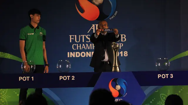Drawing AFC Club Futsal Championship 2018