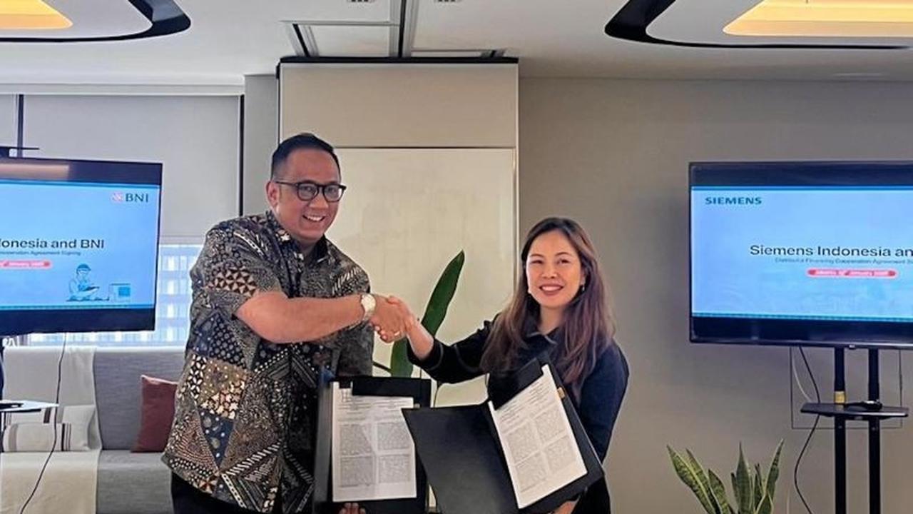 Pembiayaan BNI Siemens Rp300 Miliar Perkuat Ekosistem Listrik Nasional