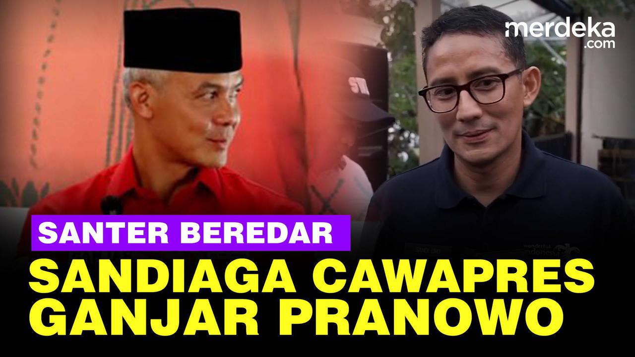 VIDEO: Jawaban Sandiaga Uno Dengar Kabar Diusung PPP jadi Cawapres Ganjar di 2024