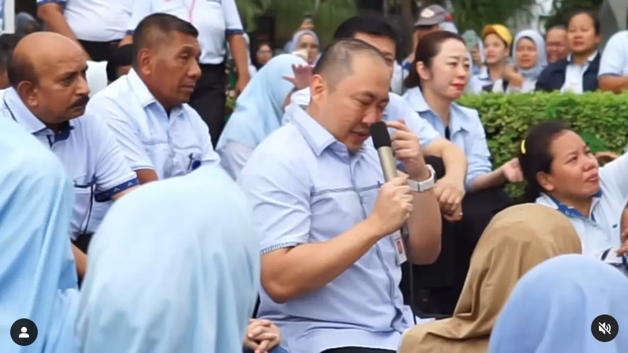 Potret Haru Perpisahan Iwan Kurniawan Lukminto dengan Ribuan Karyawan Sritex, Abadikan Kenangan Terindah (Foto: Instagram @ik.lukminto)