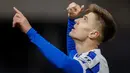 Krzysztof Piatek. Striker berusia 27 tahun yang sejak tengah musim 2019/2020 memperkuat Hertha Berin usai didatangkan dari AC Milan dengan nilai transfer 24 juta euro ini baru saja kembali dari masa peminjaman selama satu musim pada 2021/2022 bersama Fiorentina. Selama semusim bersama Fioentina, ia total tampil dalam 18 laga di semua ajang dengan torehan 6 gol. Sementara bersama Hertha Berlin ia telah tampil dalam 57 laga di semua ajang dengan torehan 12 gol dan 3 assist. Bersama Timnas Polandia ia telah mengoleksi 23 caps dengan mencetak 10 gol sejak melakukan debut pada 11 September 2018. (AFP/Odd Andersen)