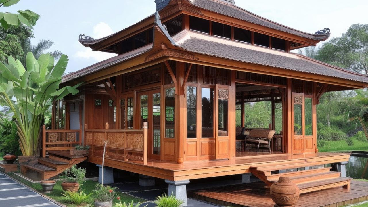 Ilustrasi Rumah Joglo
