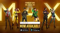 Free Fire Max telah rilis di platform iOS dan Android. (Ist.)
