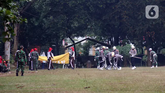 Intip Latihan Paskibraka di Tengah Pandemi COVID-19