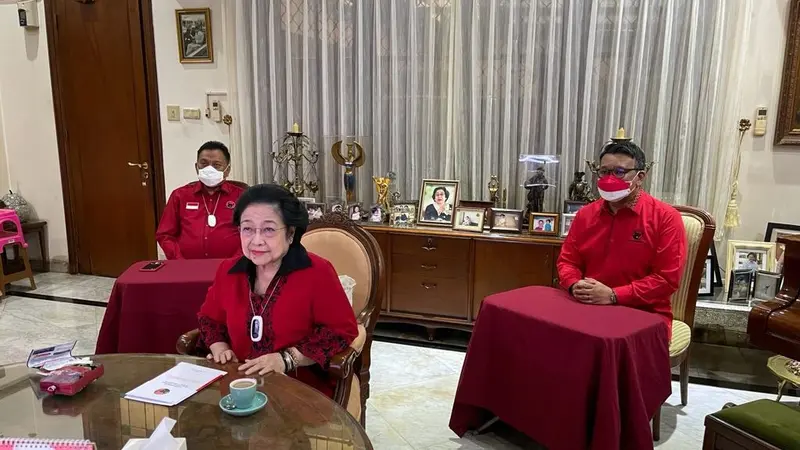Ketua Umum PDI Perjuangan (PDIP) Megawati Soekarnoputri.