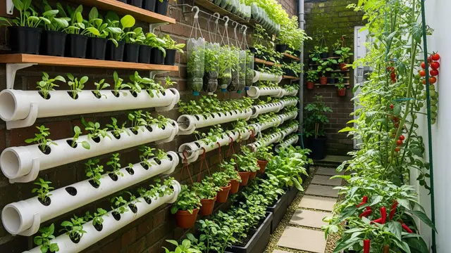 Model Kebun Mini di Halaman Samping Rumah Selebar 1 Meter
