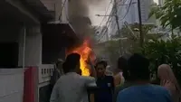 Kebakaran Rumah Saat Momen Salat Idul Fitri di Benhil Makan Korban Jiwa