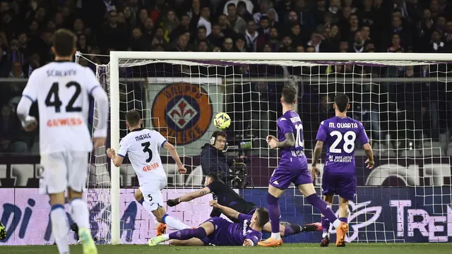 Hasil Liga Italia: Fiorentina Ditahan Imbang Atalanta 1-1