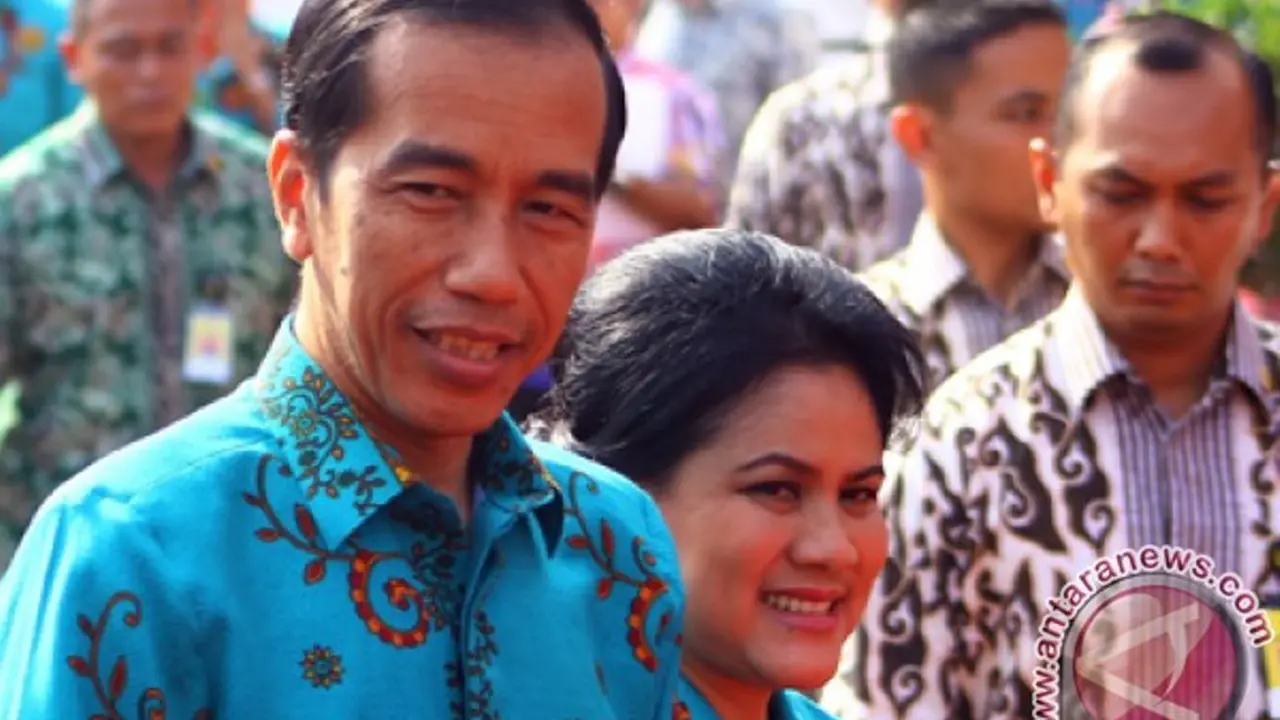 Jokowi dan Iriana