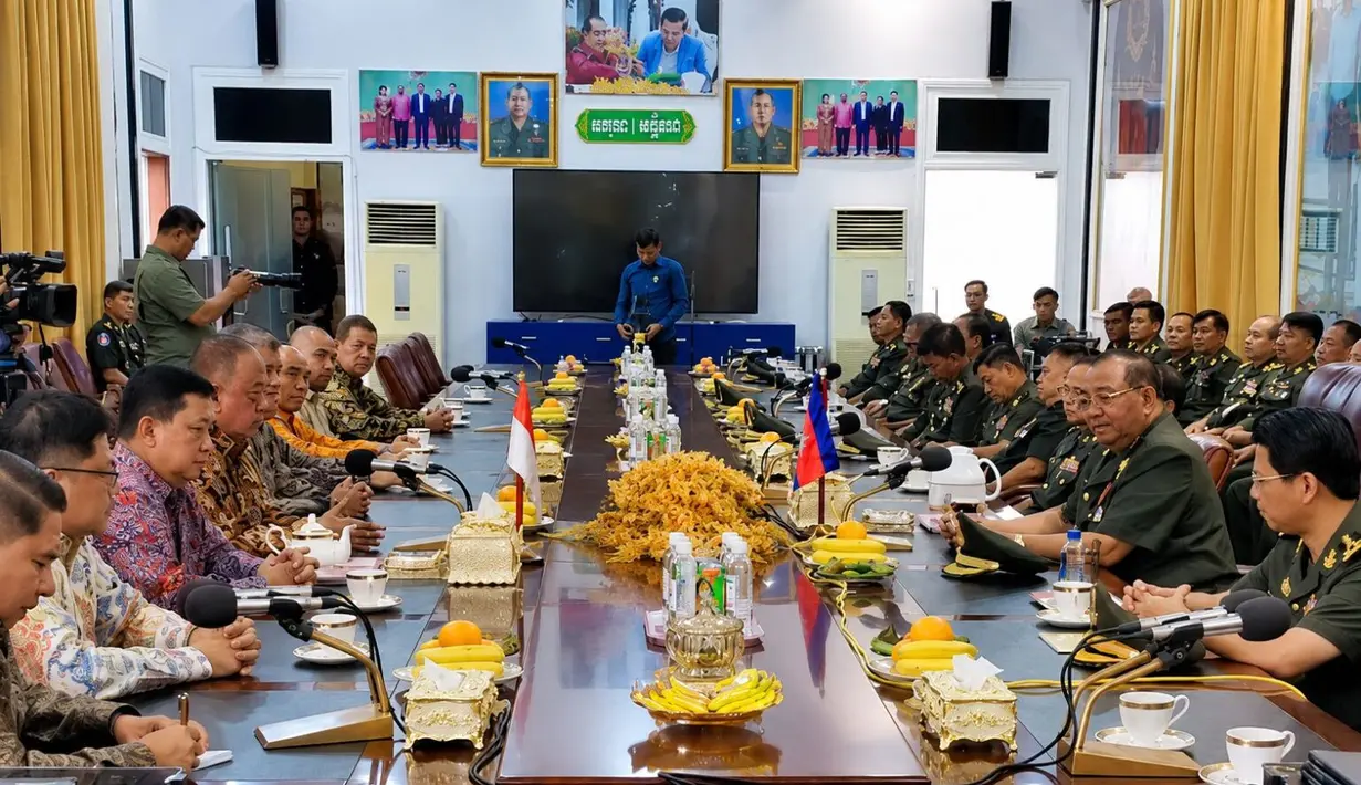Marciano juga menyatakan mendukung penuh segala upaya yang dilakukan Jenderal Hing Bun Hieng dan jajarannya untuk mencari solusi terbaik perdamaian dan persatuan sebagaimana nilai pada olahraga. (Dok. KONI)