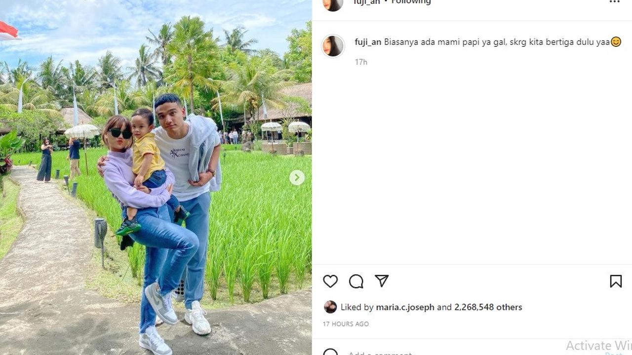 Fuji, adik ipar Vanessa Angel (Foto: Instagram/@fuji_an)