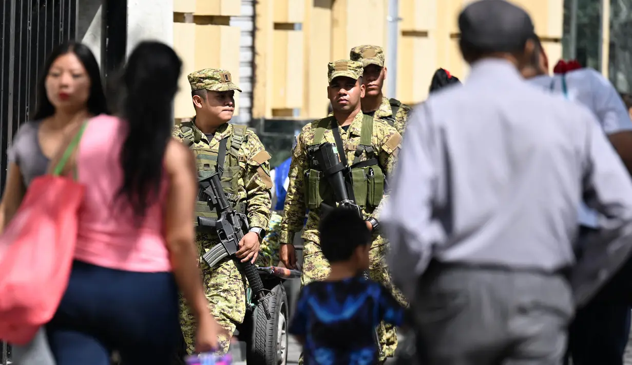El Salvador mengadakan pemilu terakhir pada  3 Februari 2019. (Marvin RECINOS/AFP)