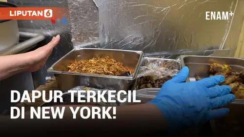 VIDEO: Toko Indonesia Punya Dapur Terkecil di New York
