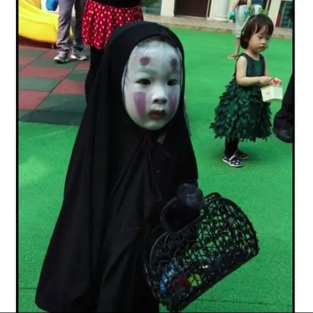 kostum halloween anak-anak kocak