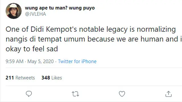 Didi Kempot Meninggal Dunia, Sobat Ambyar: Dia Normalisasi Pria Menangis di Tempat Umum