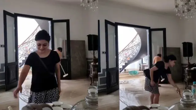 Rumah Mewah Tamara Geraldine Kebanjiran/Instagram @tamarageraldine74
