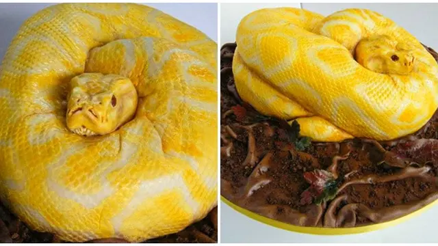 6 Potret Kue Ulang Tahun Unik Ini Menipu Mata, Detailnya Bak Sungguhan