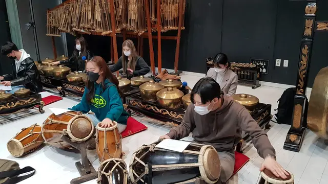 KBRI Seoul kembali mengadakan kelas gamelan sebagai salah satu bentuk dari diplomasi budaya. (Dok: Kemlu RI)