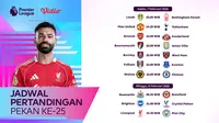 Jadwal Live Streaming Liga Inggris 2025/26 Pekan 25 di Vidio