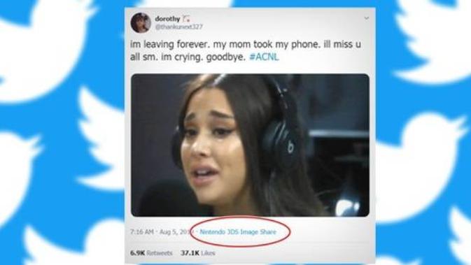 Tweet Dorothy. Twitter/@thankunext327
