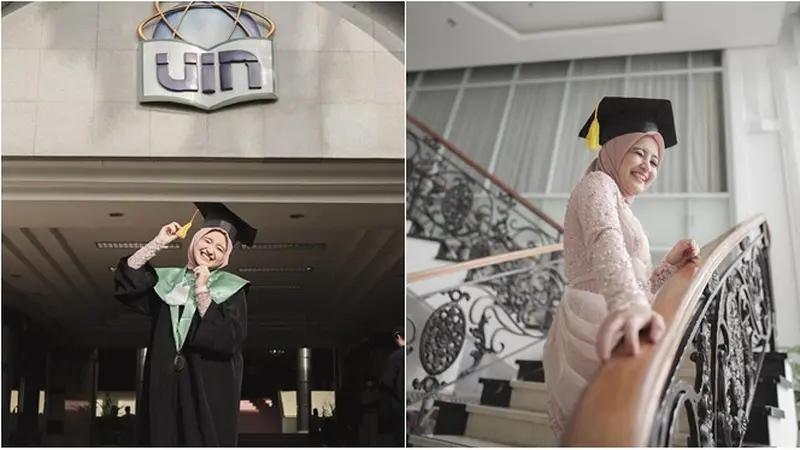 6 Potret Arafah Rianti saat Wisuda, Tampil Menawan dalam Balutan Kebaya