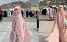 Potret Cantik dan Memesona Febby Rastanty saat Jalani Umrah, Penampilannya Feminin & Elegan Curi Perhatian