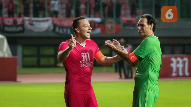 Laga Ekshibisi Mansion Sport Star Fotball Challanges bersama John Terry dan Alessandro Nesta