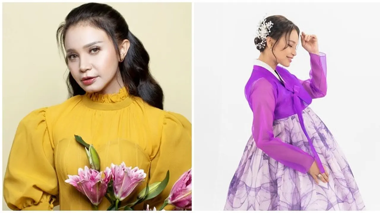 Tampil Menawan, Ini 5 Potret Rossa Pakai Hanbok Motif Batik