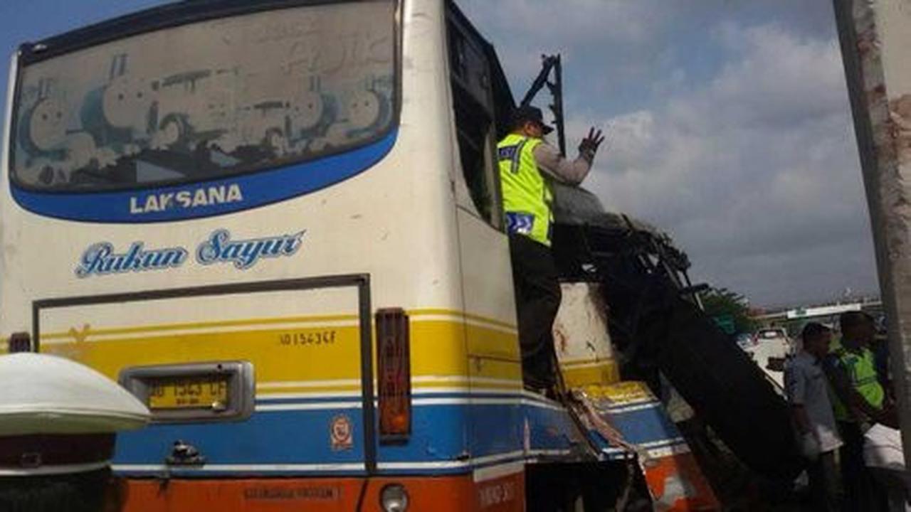 Bus dikemudikan kernet, sopir bus Rukun Sayur bakal dipidana