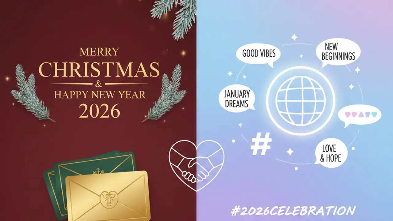 Ucapan natal dan tahun baru 2026 (Gemini AI)