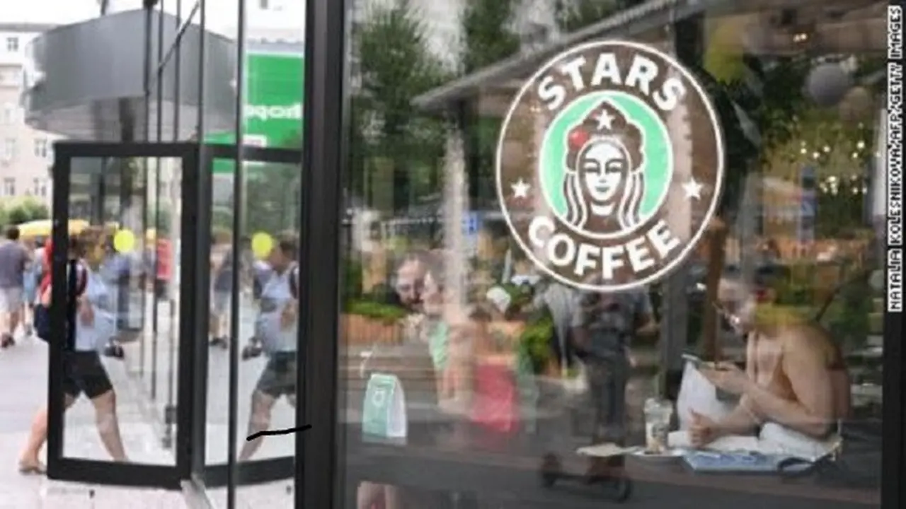 Stars Coffee di Rusia, mirip Starbucks