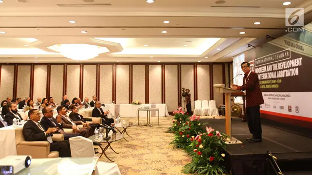 Menkumham, MA dan Kadin Bahas Kebijakan Hukum Arbitrase di Indonesia